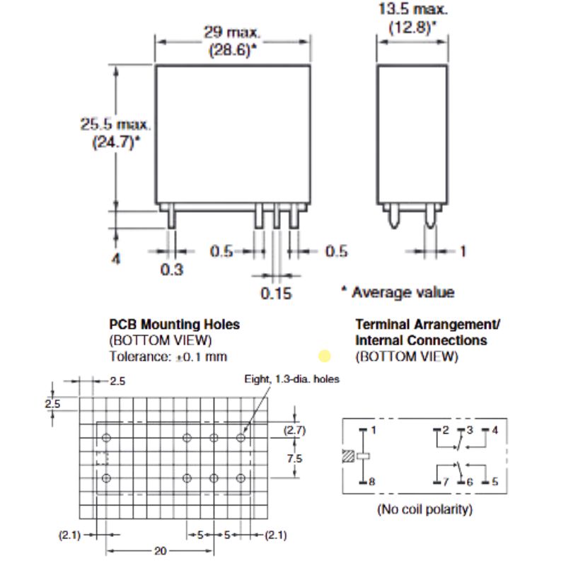 RELAY DC LATCHING 24V 6044